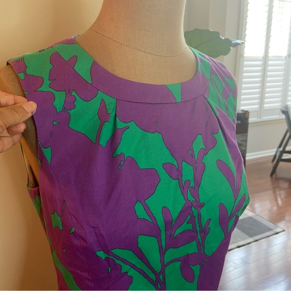 Elie Tahari sheath dress, cotton, size 8, NWT - Picture 3 of 11